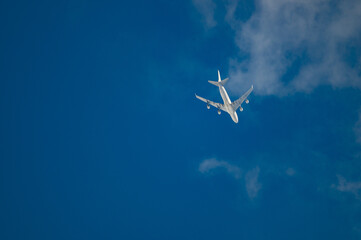 airplane in the sky