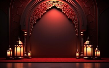 3d_Islamic_luxury_pattern_background