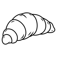 illustration of croissant