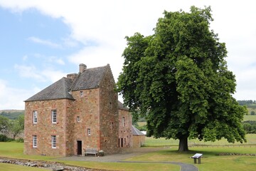 Neautiful House beside of Melrose Abbey – Scotland