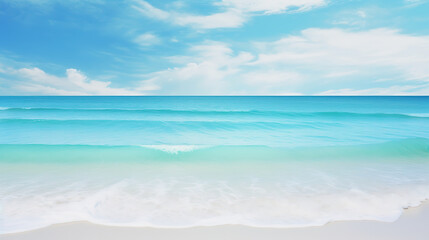 夏の海と青空