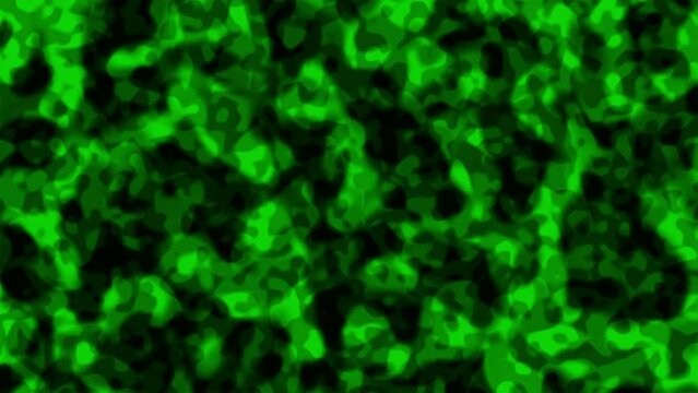 Green Abstract Organic Background Seamless Loop Stylized Water Wallpaper  UHD 4k