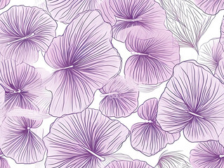 Fototapeta na wymiar Pattern abstract flowers. Decorative pink floral wallpaper. Fabric ornaments. Created with generative AI tools
