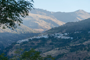 A town in the Sierra Nevada mountain