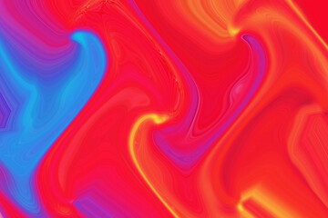 Graphic design art of abstract,Abstract Vibrant Gradient background. Saturated Colors Smears.