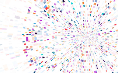 Dna test infographic. Genome sequence map.