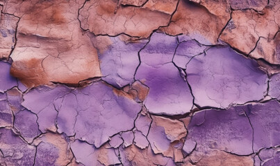 Texture of cracked paint. Dried oil paint color. For banner, postcard, illustration. Created with...
