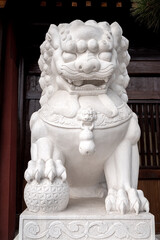 chinese stone lion