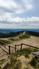 Fototapeta na wymiar top of the Carpathians. nature of Ukraine, mountain Zakhar Berkut
