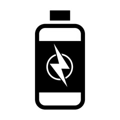 Black Battery Icon PNG