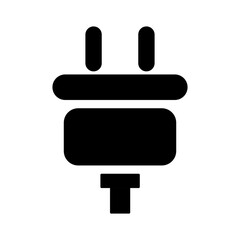 black plug icon png