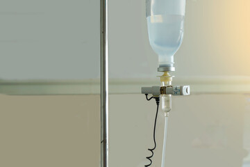 Giving saline or intravenous injection is a solution to the problem or preventing the imbalance of...