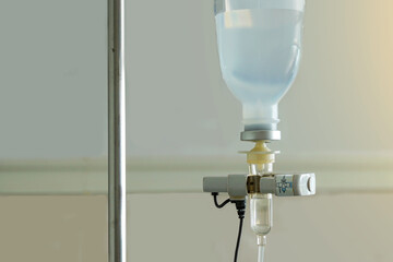 Giving saline or intravenous injection is a solution to the problem or preventing the imbalance of fluid in the patient's body. which can quickly replace the lost water and minerals in the body