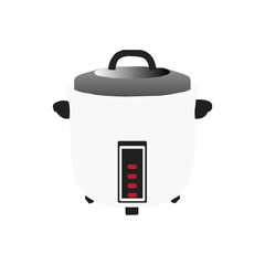 Rice cooker isololated on white background