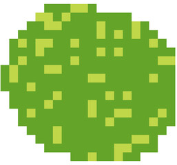 Cute bushes are perfect for cartoon-style decoration.