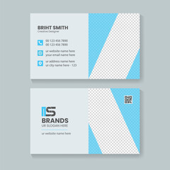 Clean stylish modern and creative professional business card template design