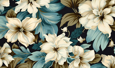 background with flowers