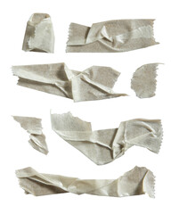 Wrinkled paper masking tape