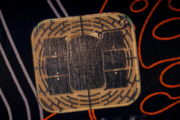 closeup view of the premium secure bank chip