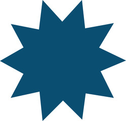 blue Doodle star. Hand drawn stars and sparkles symbol stars and sparkles isolated on white background. Sparkles symbols