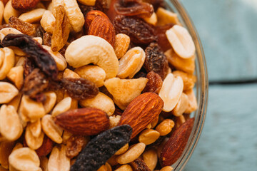 nuts and dried fruits