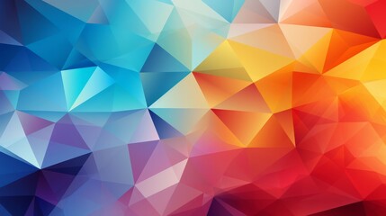 abstract triangle background