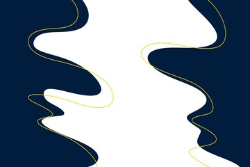 Blue minimal shape and line background 1