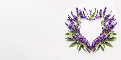 AI-Driven Lavender Floral Whispers: Love-Formed Heart, Generative AI