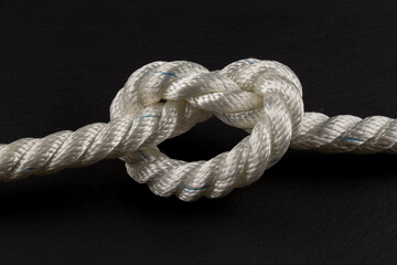 heart shape knot of rope