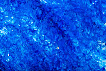 Blue paint texture background blue color