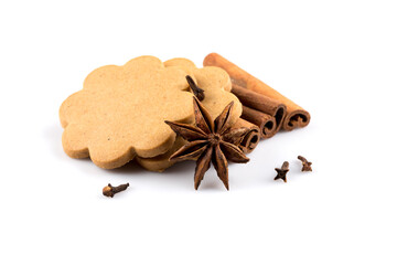 Gingerbread hearts cookies