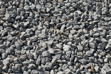 Gravel as background or texture