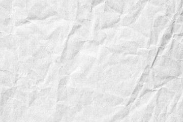 Fototapeta na wymiar white crumpled paper with macro texture