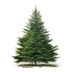 Fototapeta premium Christmas tree isolated