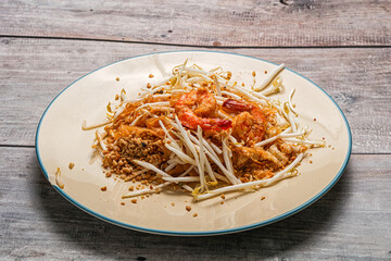 Pad thai - noodle with shrimps