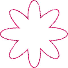 Flower pink for decoration and design.