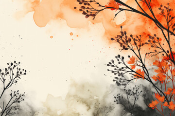 Autumn background pattern