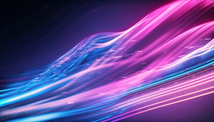 Neon fiber optic lines abstract texture background, abstract speed lines technology background