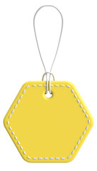 Price tag. Price label. 3D illustration.