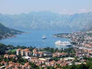 Fototapeta na wymiar kotor bay montenegro
