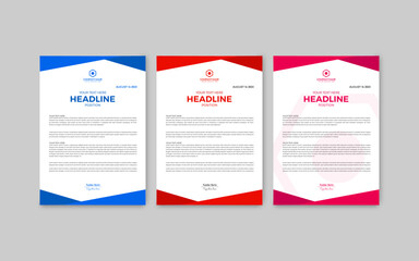 professional vector business ﻿Letterhead easily temples design illustration