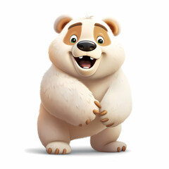 Naklejka premium Bear