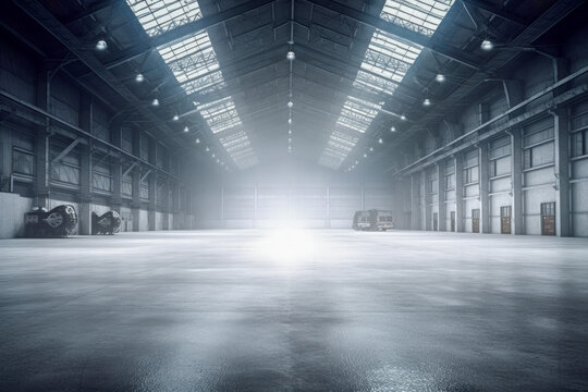 Industrial production background - Generative AI