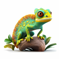 Chameleon 3D Render