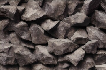 Dark stone texture. Black white background. Texture of granite mountain