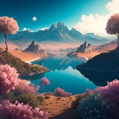 El r&iacute;o que refleja la belleza natural