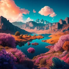 El r&iacute;o que refleja la belleza natural