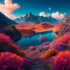 El r&iacute;o que refleja la belleza natural