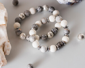 mineral stone bracelet , Handmade bracelets decoration