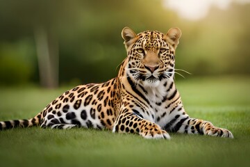 jaguar in zoogenerated by AI technology